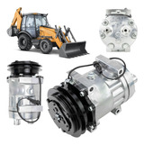 Compressor Ar Compatível C/ Retroescavadeira Case 580n 590sn