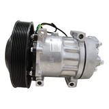 Compressor Ar Cond 7h15 4116u Caminhão Volvo 24v 8pk 174mm