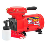 Compressor Ar Direto 1/3 Hp Bivolt Red Com Kit Chiaperini