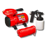 Compressor Ar Direto Red 1/3cv Bivolt Kit Pintura Chiaperini