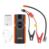 Compressor Bomba Ar Powerbank Jumpstarter Partida Aux 4 Em 1