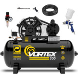 Compressor De Ar 10 Pés 100 Litros 140 Libras + Pistola Cp2