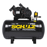Compressor De Ar 10 Pés 100l 2hp Schulz Csv 10/100 Pro 110v 