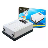 Compressor De Ar Boyu Sc7500 P/ Aquario 2 Saidas 3 Vel