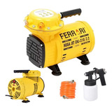 Compressor De Ar Direto C/ Kit Bivolt Mega Jet Ferrari