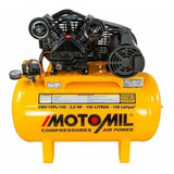 Compressor De Ar Elétrico Motomil Air Power Cmv-15pl/150 Trifásica 150l 3hp 220v/380v 60hz Amarelo