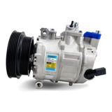 Compressor De Ar Jetta 2.5 2007 Original Delphi Polia Dupla