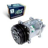 Compressor De Ar Universal 5h14 2v 12v Horizontal 8 Fix (grn