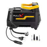 Compressor Portátil De Ar Mulltx Mx 150 12v/127v/220v Mini Compressor De Encher Pneu De Carro Moto Bicicleta Boia Bola
