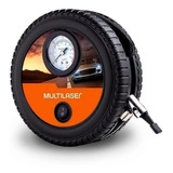 Comprossor De Ar Portatil 3 Bicos Para Encher Pneu 150psi