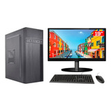 Computador Completo Atx I3 4gb Ddr3 - Hd Ssd 120gb