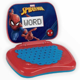 Computador Infantil Laptop Educativo Homen Aranha Spider Man