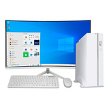 Computador Slim Branco I7 16gb Ram Ssd 960gb Tela 27 Wifi