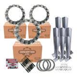  Concertina Cerca 45 Cm + Kit Instalação 40 Metros