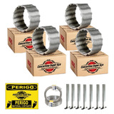  Concertina Cerca 45 Cm + Kit Instalação 40 Metros