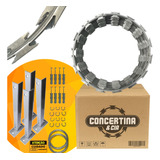 Concertina Ouriço 45cm 15 Metros De Muro Kit Instalação