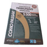 Concursos De Tribunais - Analista - 5500 Questões Comentadas