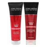 Condicionador E Shampoo Radiant Red Pra Ruivas John Frieda