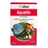Condicionador Tratador De Fungos Em Água De Aquário Aqualife Labcon Água Doce - 15ml