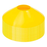 Cone Demarcatório Chapéu Chinês Amarelo Kit