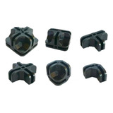 Conectivo Conector Balcão De Vidro Ou Aramado 50 Peças