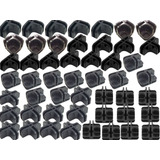 Conectivos Conectores P/ Balcão Vidro Modulado Kit 50 Peças