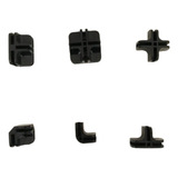 Conectivos Conectores P/ Balcão Vidro Tela Kit 50 Peças
