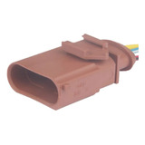 Conector 4v Sond Lambd Gol G4g5 Fox Saveiro Macho Term 1,6mm
