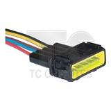 Conector 5 Vias Da Lanterna Traseira Caminhão Scania Série 5