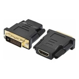 Conector Adaptador Dvi-d Macho X Hdmi