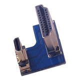 Conector Adaptador Hdmi X Micro Hdmi 180º P/ Raspberry Pi4