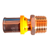 Conector Adaptador Rosca Macho 1/2 X16mm Gas Sigas Flex
