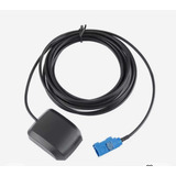 Conector Antena Gps Fakra Com Ponto E Plug Azul