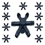 Conector Aranha 6 Saídas Para Aeração E Irrigação - 20 Unid