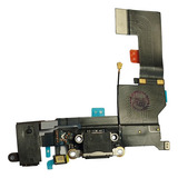 Conector Carga Dock Usb Flex Flat Para iPhone 5se 5 Se Preto