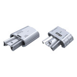 Conector Cunha Ramal Item 1 - Cinza - Kit 40 Pcs