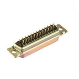 Conector Db 37 Vias Cabo/placa Macho 1218124-4 Contato Au