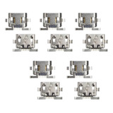  Conector De Carga Para Moto G2 Xt1068 Xt1069 / Kit 10 Peças