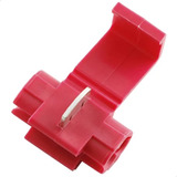 Conector Derivação Vermelho Emenda Cabos Fio 0,50 1,5mm 50un