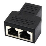 Conector Extensor Duplicador Rj45 Splitter Plug