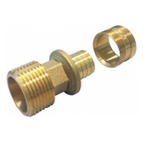Conector Fixa Macho Longa Pex Água 25x3/4 Kit C/ 6-emmeti