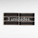 Conector Fpc Placa Mãe Moto G9 Play G9 Power 40 Pinos Kit 3u
