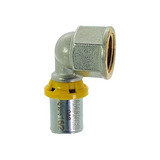 Conector Joelho 90 16mm Fêmea Linha Gás Amanco