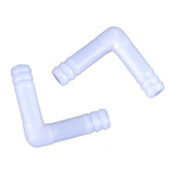 Conector L 8mm Ou 5/16 Irrigação Hidroponia De 10 Unidades