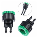 Conector Mangueira Microtubo 3/4 - 1/2 Para 1/4 - 6 Unidades