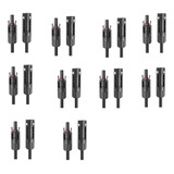 Conector Mc4 Para Painel Solar Fotovoltaico 10 Pares