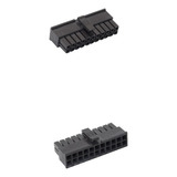 Conector Micro Fit Fêmea Passo 3,0mm 22 Vias - Kit 25 Peças