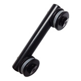 Conector P/ Guarda Corpo 180º Vidro/vidro Preto