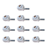Conector Para Disjuntor Din Genérico 25mm Com 10pç Jng