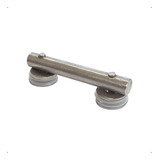 Conector Para Vidro Aço Inox 304 180º Vidro Vidro